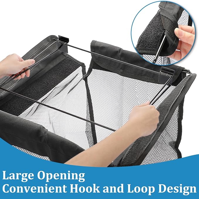 Kokone 2 Pack Wall Hanging Basket for Slat Walls- Mesh Storage Basket for Slatwall, Sport Balls Storage Organizer for Garage Slat Walls, Slatwall Accessories Storage Bin for Home Shop Garage Gym