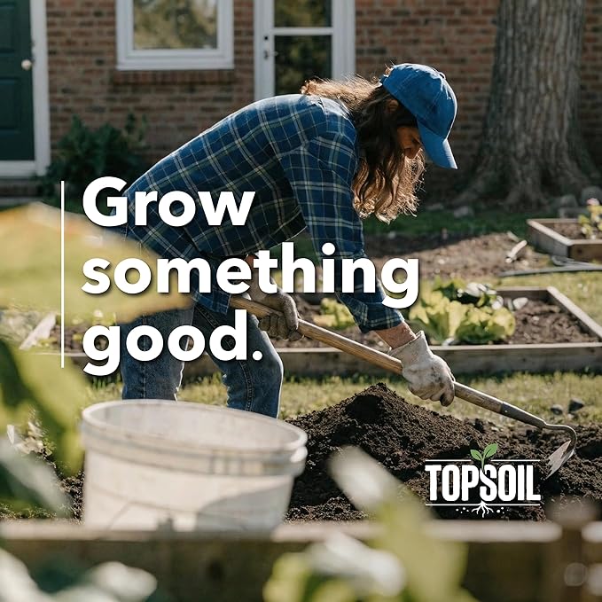 All Purpose Topsoil 6 lb Pail, Premium Garden Potting Mix, Planting Soil for Indoor Outdoor Plants, Flowers, Vegetables, Shrubs, Raised Beds, Containers and Landscaping