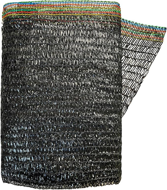 55% Shade Cloth for Garden, Sunblock Mesh UV Resistant Net for Vegetables Flowers Greenhouse Raised Bed, Plant Shade Cover from Sun, Black (4X6 FT)