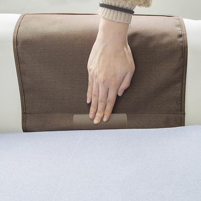 MDSTOP 5 Pockets Remote Control Holder, Magazine Rack, Space Saver Organizer, Draped Over Sofa, Couch, Recliner Armrest