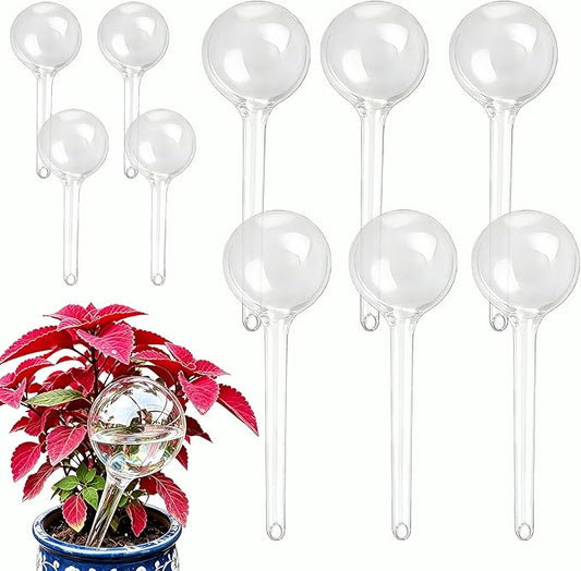 Plant Self Watering Globes – Durable Self Watering Bulb, Automatic Plant Waterer Stake Ideal for Vacation & Daily Plant Care, Keep Houseplant, Garden, Hanging Basket Plant Hydrated While You’re Away