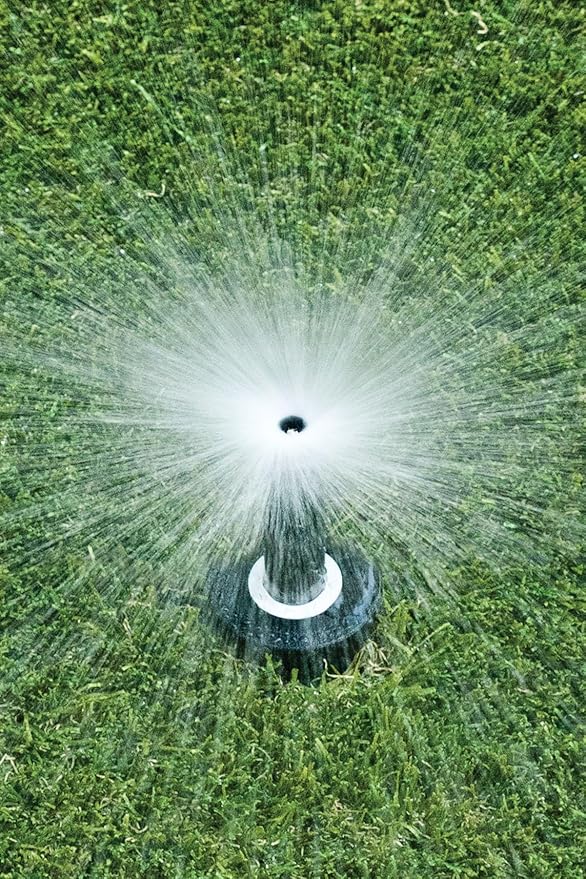 Rain Bird 1803DSFPRS Pressure Regulating (PRS) Professional Dual Spray Pop-Up Sprinkler, 360° Full Circle Pattern, 8' - 15' Spray Distance, 3" Pop-up Height