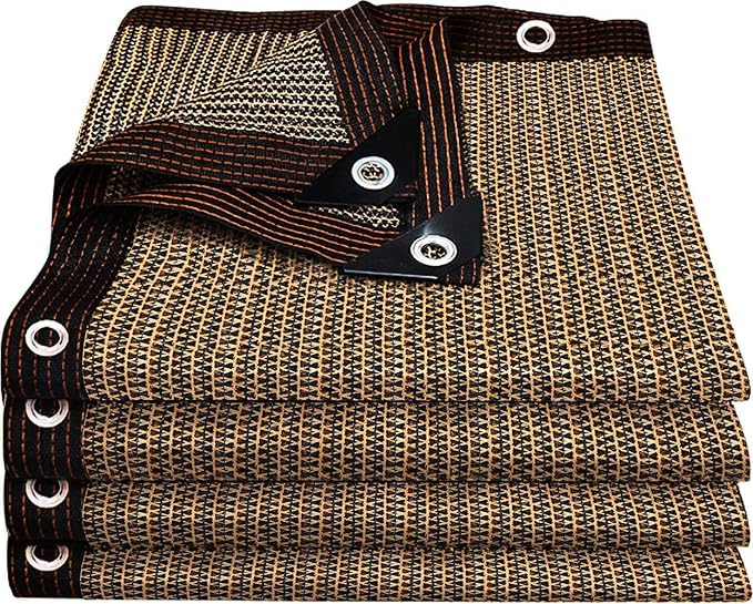 80% Shade Cloth -6.5x10FT Sunblock Net with Grommet,Lightweight and Durable UV Protection,Shade Cloth for Garden Patio Pergola Balcony Plants Greenhouse Dog Kennel Chicken Coop Outdoor