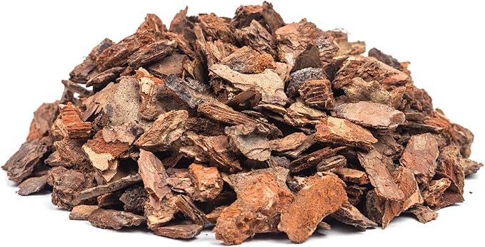 GARDENWISE Premium Pine Bark Nuggets – Pine Bark Mulch for Gardens, Landscaping, Potted Plants, and Wood Chips for Garden Beds (0.5 CF - 14 L - 15 QTS)