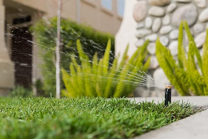 Rain Bird 22SAPROPR Pressure Regulating (PRS) High-Efficiency Pro Rotary Sprinkler, Hand Adjustable 45°- 270° Pattern, 17' - 24' Spray Distance, 4" Pop-up Height (Pack of 2)