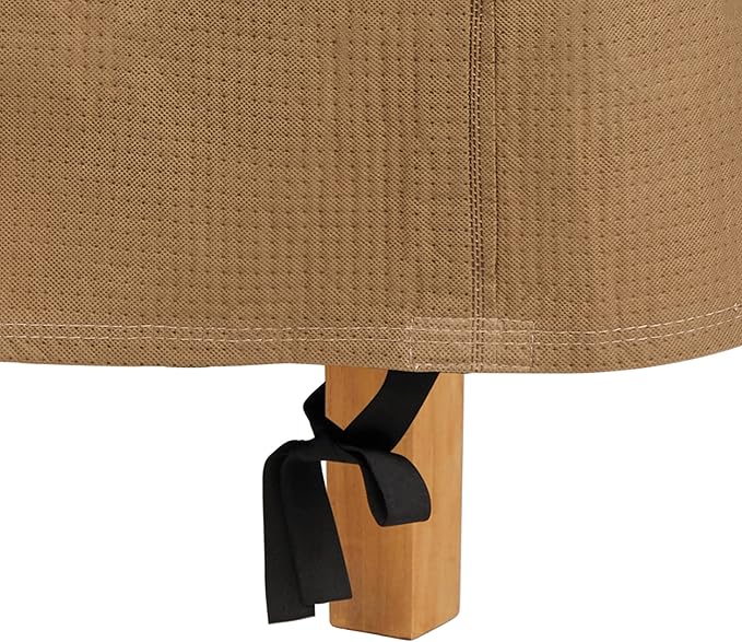 DUCKCOVERS Essential Water-Resistant 40 Inch Patio Lounge Chair Cover, Patio Furniture Covers