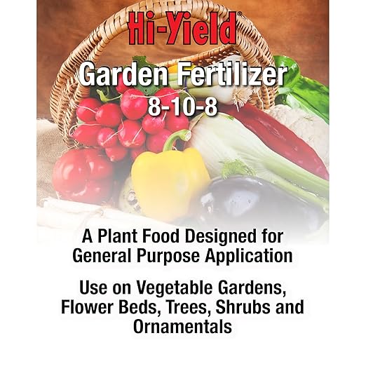 Hi-Yield (34090) Garden Fertilizer 8-10-8 (16 lbs.)