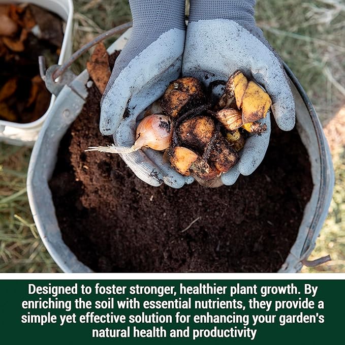 Medina Compost Nutrients - Compost Activator & Accelerator for Soil Improvement with Composting Cultures; Balances Elements, Maintains pH – Ideal for Garden Compost. 1 Quart Treats up to 250 lbs.