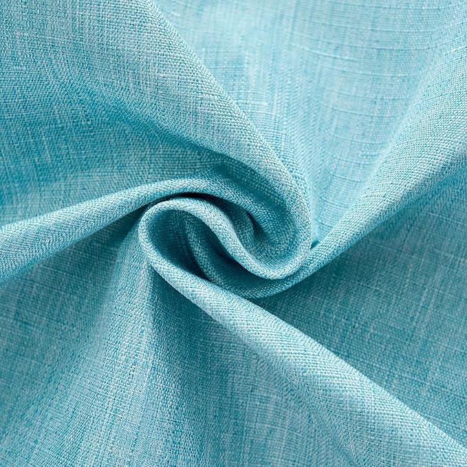 Outdoor Tablecloth Wrinkle-Free Stain Resistant Waterproof Polyester Fabric Table Cover with Zipper Umbrella Hole for Picnic/Party/Dinner/Patio Garden(70inch Round,Zippered,Aqua Blue)