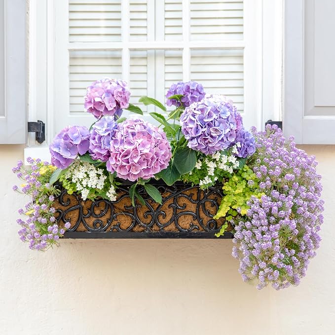 GreatBuddy 2 Pcs Coco Liners for Planters 30 Inch, Sturdy Window Box Liners, Perfect Planter Liners Replacement for The Old, 100% Natural, Easy to Straighten Out