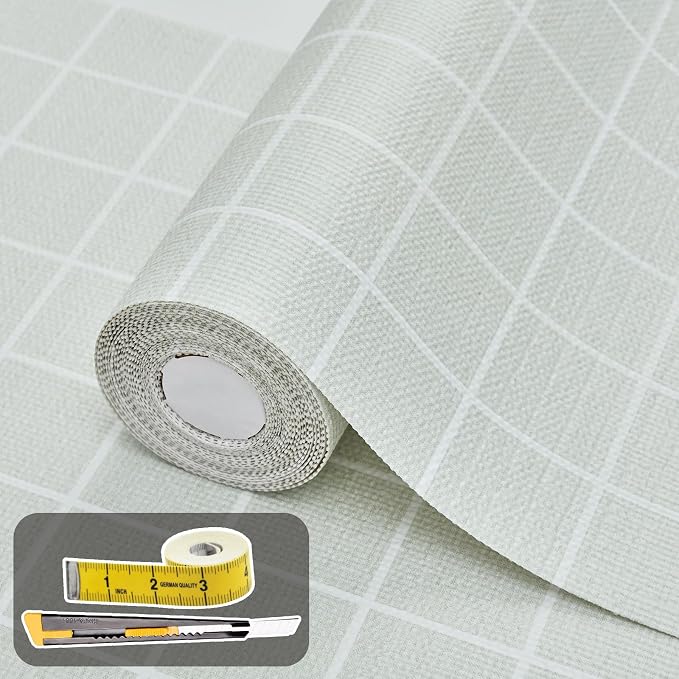 Drawer and Shelf Liner for Kitchen Cabinet: 17 in X 30 Ft Non Slip