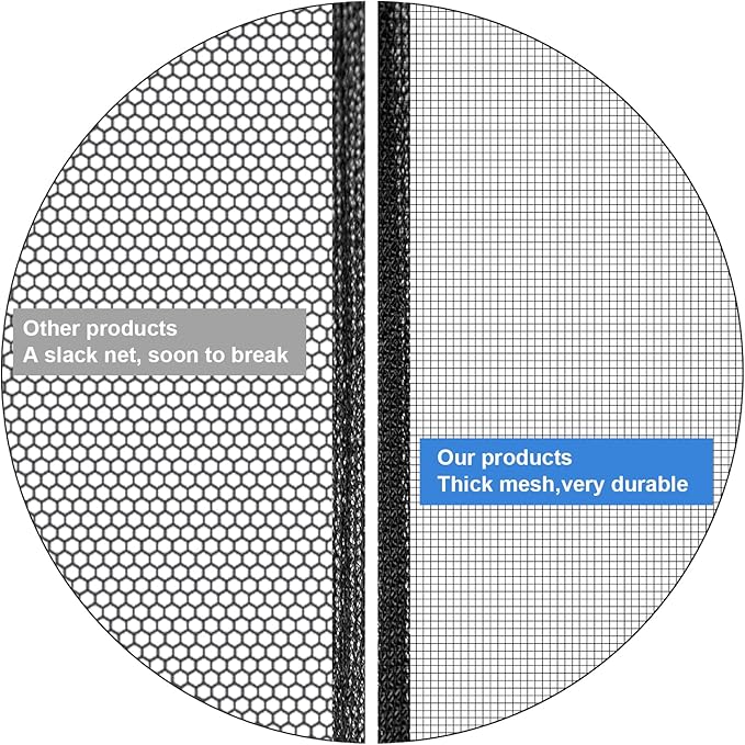 2 Pcs Mesh Cover for Rain Barrels with Drawstring, Rain Barrel Netting Screen to Collect Rainwater from Gutter, Keeps Leaves and Debris from Falling into Rain Barrels for Outdoor Garden-39 Inch