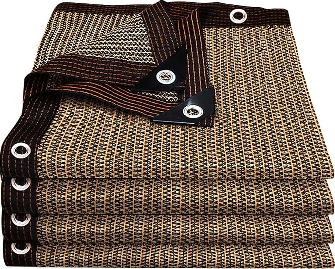 Shade Cloth,80% Sunblock Net with Metal Grommets and Reinforced Edges,Garden Sun Shade Netting,Used in Courtyards,Balconies,Carports,Greenhouse, Plants Growing,Chicken Coop Patios etc.10x20FT