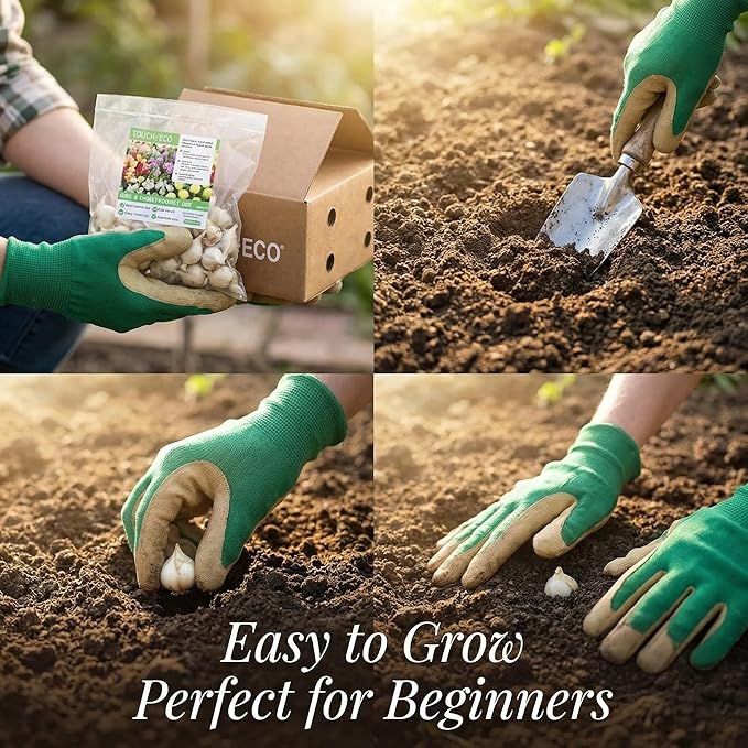Amazing Deal-Complete Spring & Summer 100 Bulbs Blooming Bee & Butterfly Garden Collection-Beautiful Flowers that Attract Bees, Butterflies, Hummingbirds & Other Pollinators-Easy to Grow 1000's Sold