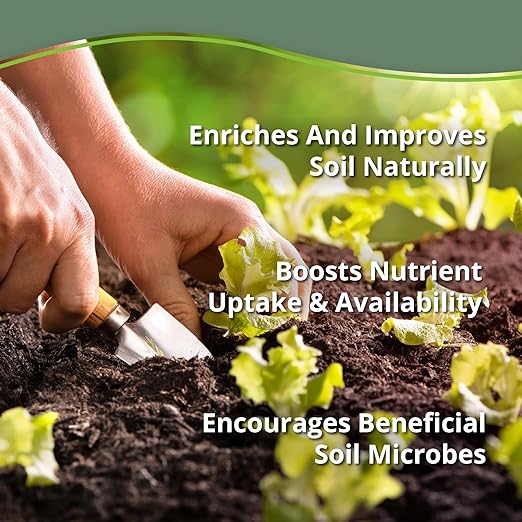 Neem Bliss (10lbs) - Neem Seed Meal - Organic Neem Cake for Plants - OMRI-Listed Fertilizer for Plants, Vegetables, Lawns, & Gardening - 100% Natural & Renewable Garden Fertilizer