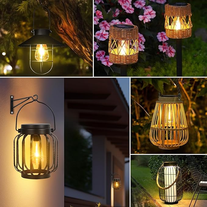 Replacement Solar Light Parts for Lantern: 2.83 inch Waterproof Solar Replacement Top Lights Fit for 2.36 in, 2.42 in, 2.5 in, 2.76 in, 2.83 in Old Lantern Port - Vintage Light Bulbs for Original Lamp