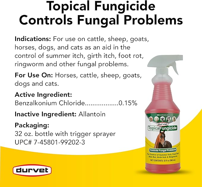 Durvet Topical Fungicide Sprayer(2.2 Pounds)