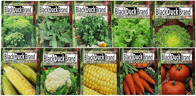 Set of 25 Premium Variety Herbs and Vegetables - Deluxe Garden Choices for Premium Gardening! (25 Variety Herbs and Vegetables Deluxe Assortment)