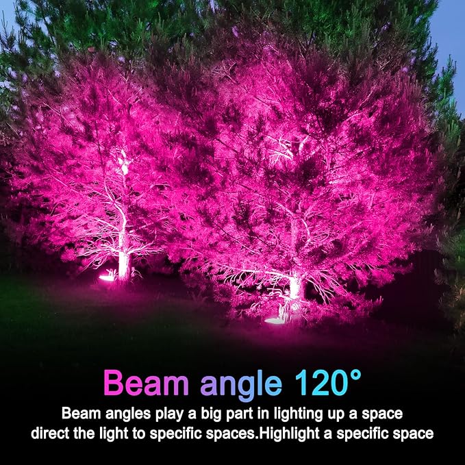 PAR38 Flood Pink Light Bulbs,4 Pack Dimmable,E26 Base Pink Flood Light Outoor(20W Replace to 200W),Halloween Light Bulb for Outside,Christmas,Holiday Lighting