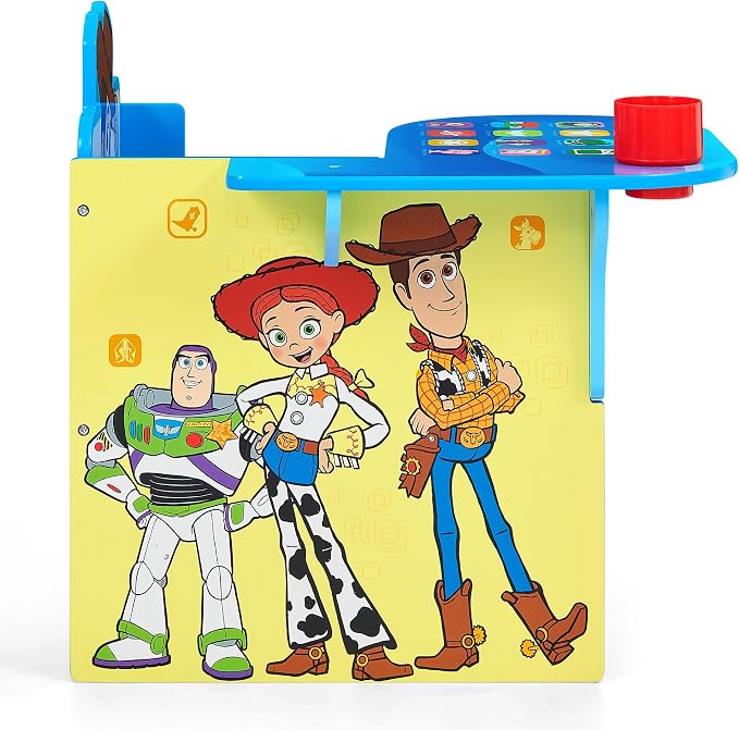 Delta Children Chair Desk with Storage Bin, Toy Story 5
