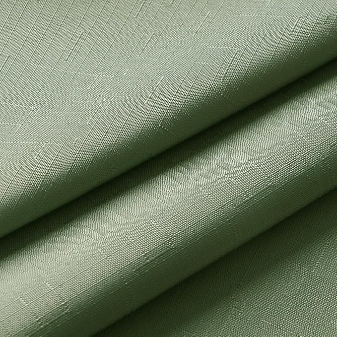 Outdoor Tablecloth Wrinkle-Free Stain Resistant Waterproof Polyester Fabric Table Cover with Zipper Umbrella Hole for Picnic/Party/Dinner/Patio Garden(60inch Round,Zippered,Sage Green)