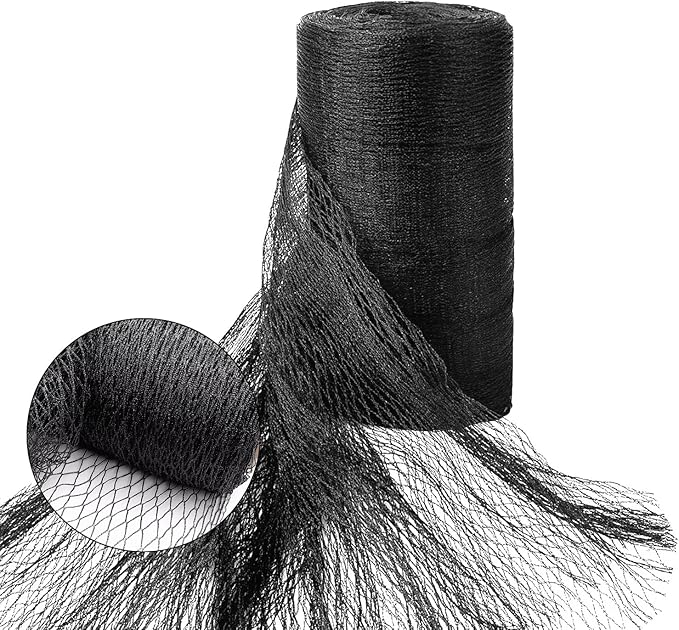Bird Netting for Chicken Coop 50x50 Ft, 1" Mesh, Strong Woven Poultry Netting Roof Cover for Chicken Run, Heavy Duty Bird Net for Fruit Trees, Blueberry, Vegetables, Garden Protection