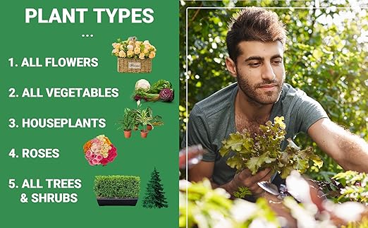 Gardenwise 6-6-6 All-Purpose Professional Plant Food Fertilizer; Ideal for Winter Care & Spring Feeding, Perfect Balanced NPK for Indoor and Outdoor Plants (1 Quart)