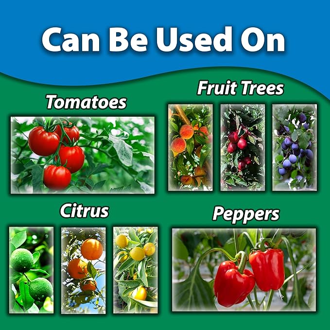 Monterey Fruit Tree & Vegetable Systemic Soil Drench Bundled with Garden Measure Spoon, Apply Once for Season Long Control, Imidacloprid Systemic Insecticide - 1 Quart
