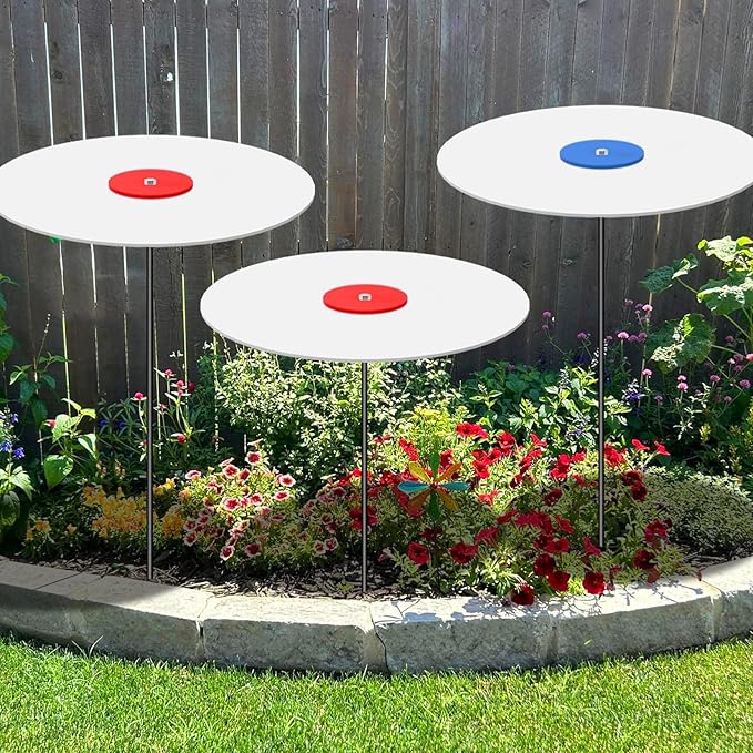 3 Pack Plants Shade Cover for Outdoor Plants, 65% Sunblock Shade Cloth Outdoor, Garden Shade Disk Umbrella, Sun Shade for Plants, Prefect for Your Garden, Potted Plant, Live Plant Outdoor(P0409)