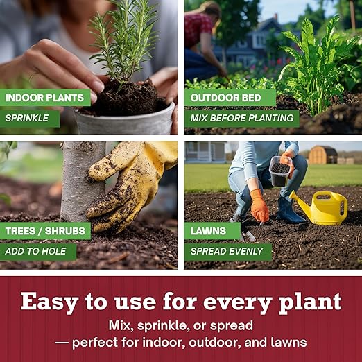 Brut Worm Farms 2-Pack Organic Worm Castings Fertilizer, 30 lb - Natural Soil Amendment for Plants, Potting Mixes, Indoor and Outdoor Gardens, Vegetables, and Lawns