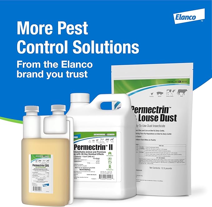 Elanco Permectrin II Insecticide, 32-Ounce