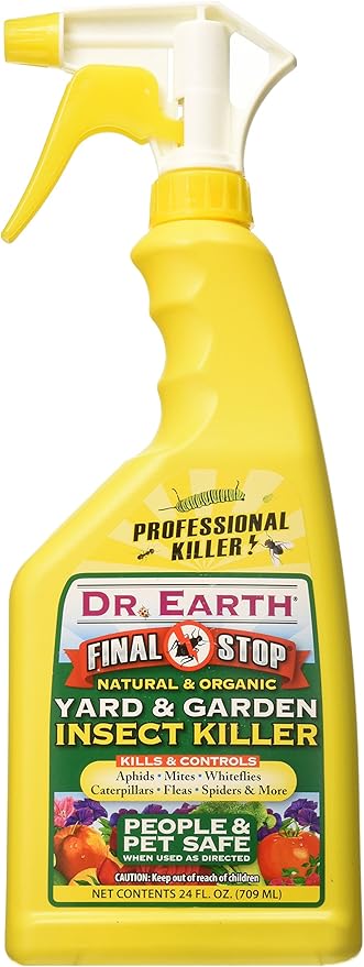 Dr. Earth 8003 Ready to Use Yard and Garden Insect Killer, 24-Ounce