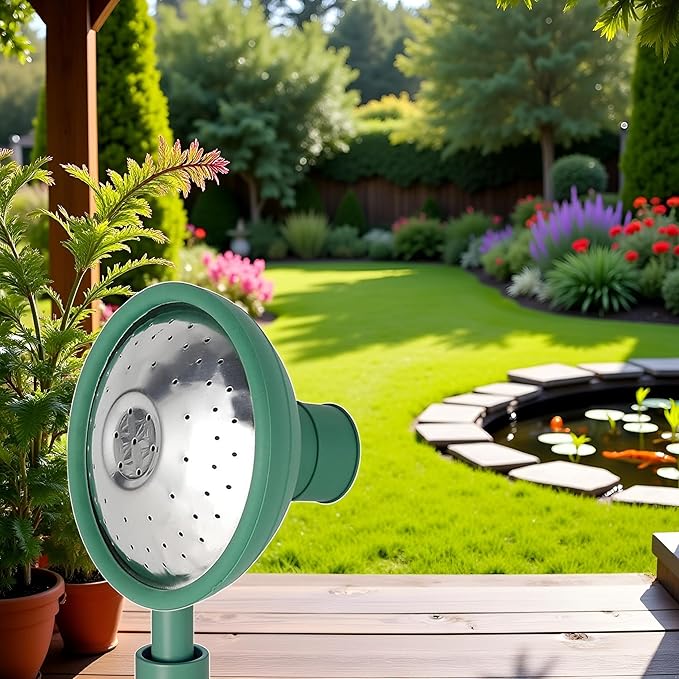 Green Universal Garden Watering Can Rose Head Water Sprinkler Sprayer Fit All Watering Can Rose Spout Cover Nozzle Replacement Garden Tool Gardening Equipment