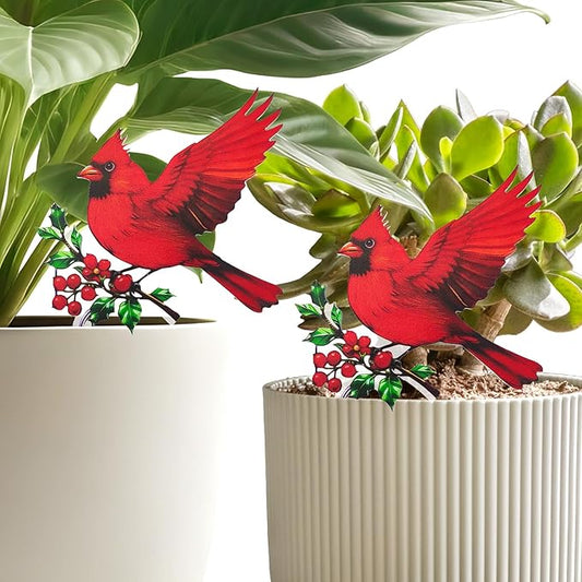 Cardinal Gifts for Women Mom Grandma - Cardinal Decor Plant Lover Mothers Day Birthday Gifts Garden Decor - Hanging Planters for Indoor Outdoor Plants Pots Accessories
