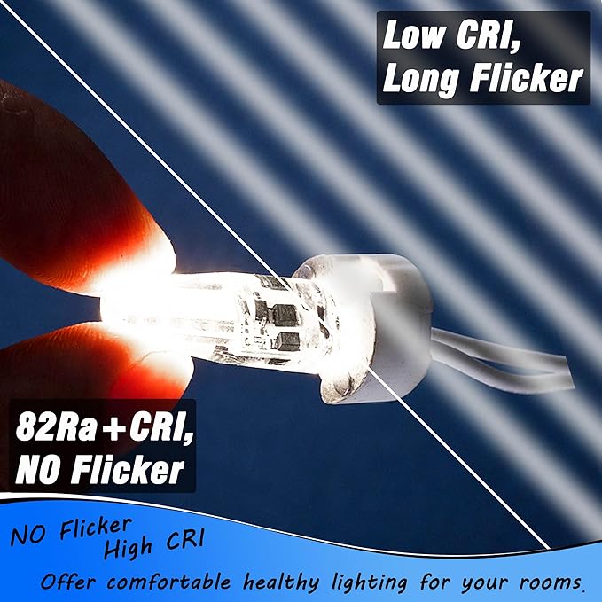 Heifymi 12 Volt G4 LED Bulb,20W-35W T3 JC Halogen Bulb Equivalent, 6000K Daylight White 3W 350LM for RV Camper Puck Light,Chandeliers,Landscape Lighting,Microwave Lighting,Under Cabinet Light,10 Pack