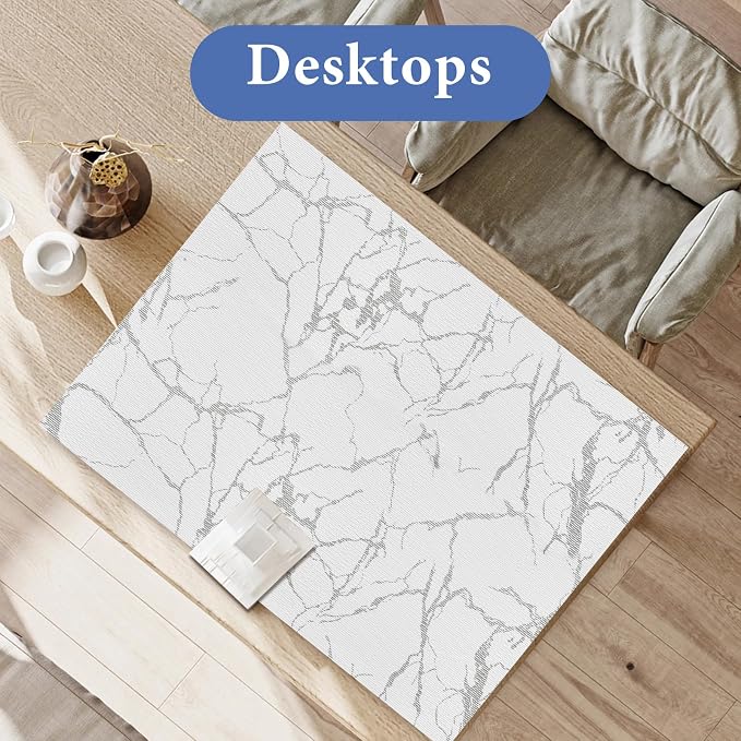 Drawer and Shelf Liner for Kitchen Cabinet: 12 in X 30 Ft Non Slip