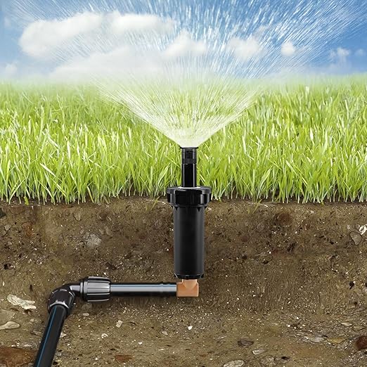 RedChili 1/2 Inch Drip Irrigation Fitting To 3/4 Inch Male Hose Threaded Adapter, 10 Pack PVC To Drip Irrigation Elbow Adapter With 3/4" Male Pipe Thread(MPT) x 1/2" Barbed Connectors