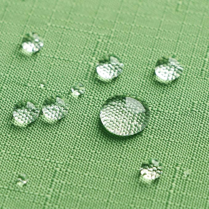 Outdoor Tablecloth Wrinkle-Free Stain Resistant Waterproof Polyester Fabric Table Cover with Zipper Umbrella Hole for Picnic/Party/Dinner/Garden(60×60inch Square,Zippered,Olive Green)