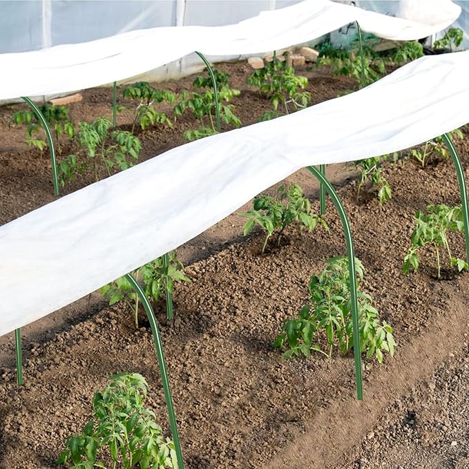 Mini Greenhouse Tunnel Greenhouses for Outdoors, Green House Hoops Small Greenhouse Kits to Build Green Houses for Outside