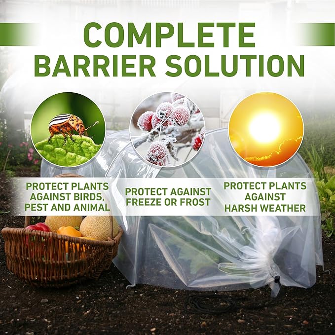 Tierra Garden 50-5000 Haxnicks Easy Poly Tunnel Garden Cloche, Giant