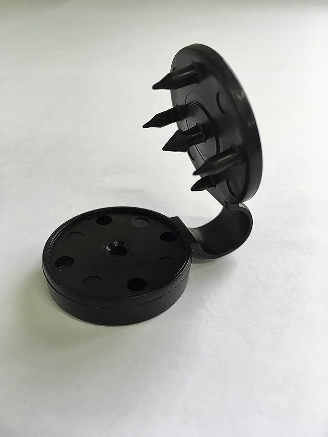 Plastic Clips for Garden Privacy net, Windscreen, Shade Cloth | UV Treated, 60 Pack, Color Black.