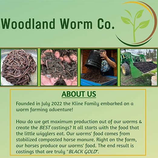 Earth Worm Castings for Plants 5 LB - Soil Amendment and Natural Fertilizer for Gardening, Vegetables, Lawns and Indoor Plants - Odor-Free, All-Natural