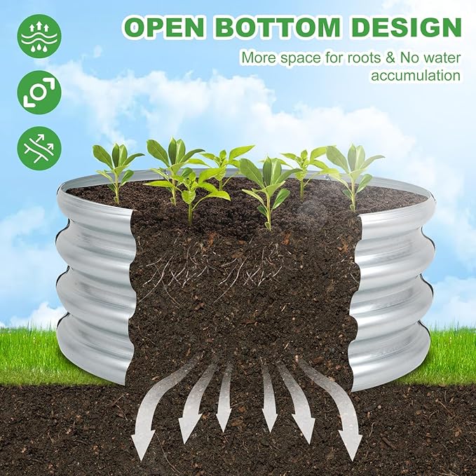 Gartist Raised Garden Bed (1, 2×2×1ft)