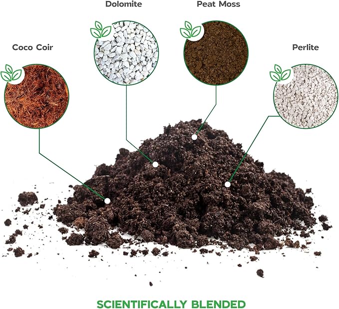 Potting Soil Indoor Plants Soil for Indoor Plants Potting Mix planters Food Plant Food for houseplants Fertilizer