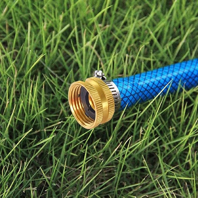 YOUHO Garden Hose Adapter 2PCS 3/4GHT(F) to 1/4 Barb Garden Hose to Pipe Fittings Connect, Garden Pipe Joint Extension Repair Fitting
