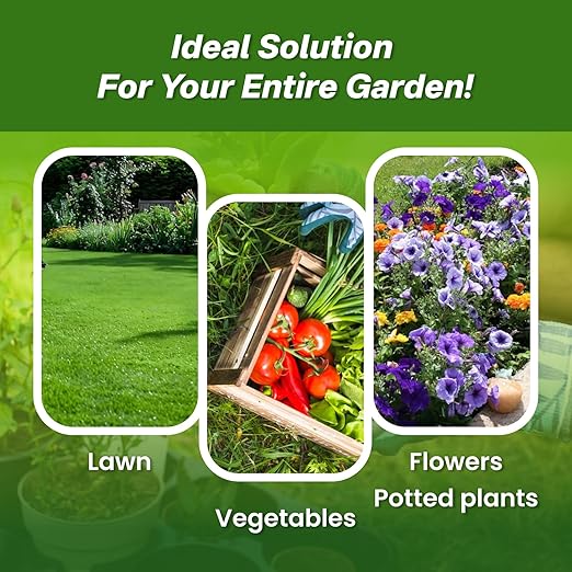 Soil Activator - Viresta Soil Revitalizer, Plant Food Enhancer, Concentrated Humic Acid Formula - Promotes Root Growth & Nutrient Uptake for Lawns, Garden, Indoor & Outdoor Plants (2Pcs)