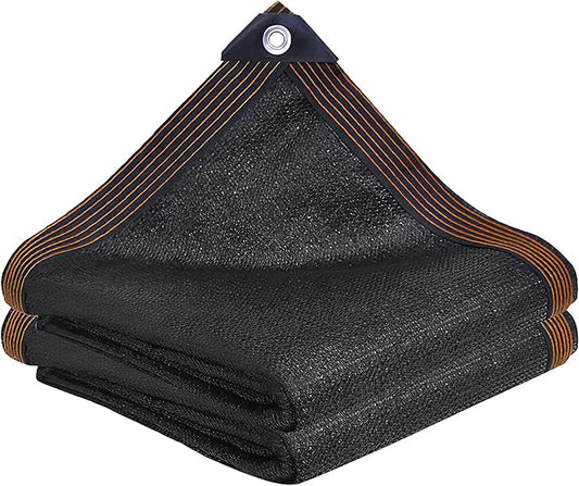 winemana 90% Shade Cloth for Garden- 4x10 FT Breathable Mesh Tarp for Vegetables & Plants, Outdoor Patio Sun Shade with Grommets - Chicken Coop, Dog Kennel Cover