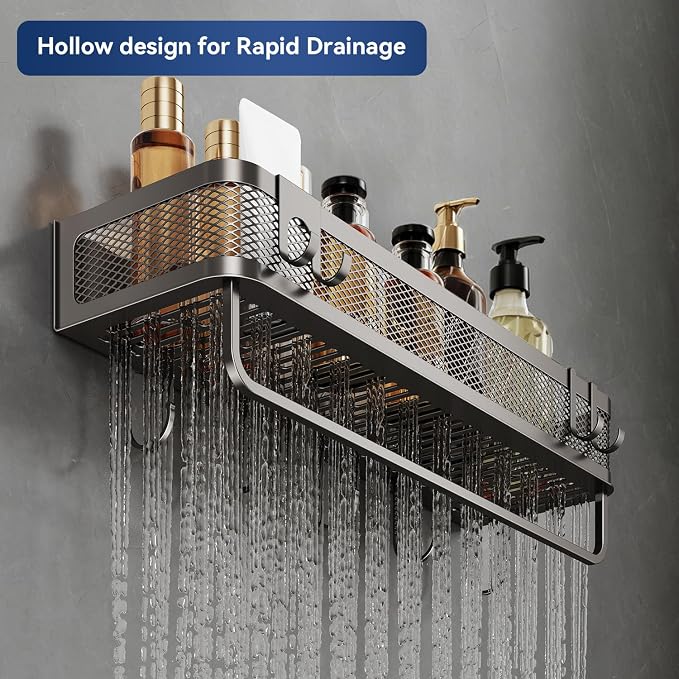 Shower Caddy, Rectangle (2 Pack)