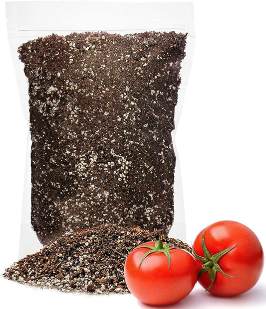 GARDENERA Premium Organic Potting Soil for Tomatoes - (2 Quart Bag)