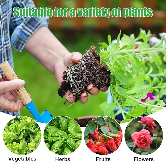 Oliz 30 Pack Black Nursery Pots for Plants, 3.5 Inch Sturdy Plastic Seedling Plant Pot with Drainage Holes, Indoor Outdoor Garden Seed Starter with 30 Plant Labels